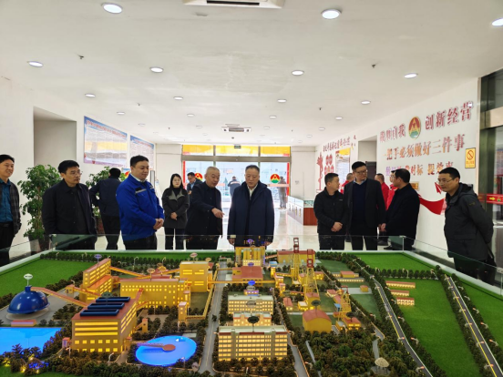 安徽省应急治理厅厅长周天伟深入安徽金日晟公司调研指导岁末年头清静生产事情